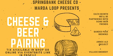 Cheese and Beer - Springbank Cheese & Village Brewery primary image