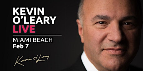 Shark Tank's Kevin O'Leary LIVE in Miami Beach!