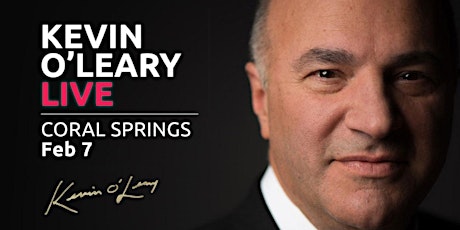 Shark Tank's Kevin O'Leary LIVE in Coral Springs!