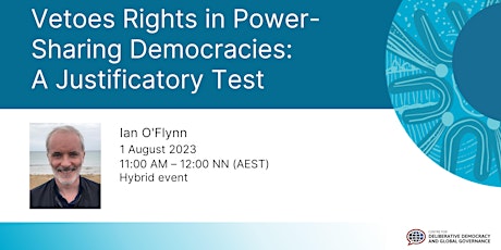 Imagem principal do evento Vetoes Rights in Power-Sharing Democracies