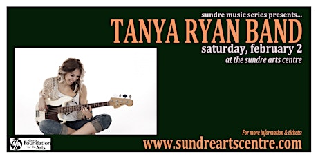 Tanya Ryan Band at the Sundre Arts Centre
