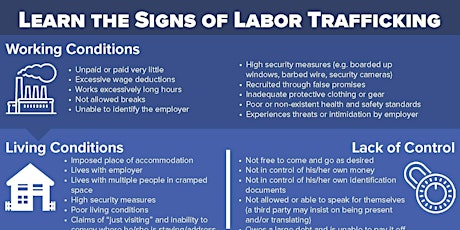 Webinar: Labor Trafficking Overview for Massachusetts Municipal Employees primary image