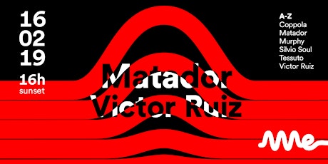 Imagem principal do evento Ame Club - Matador e Victor Ruiz