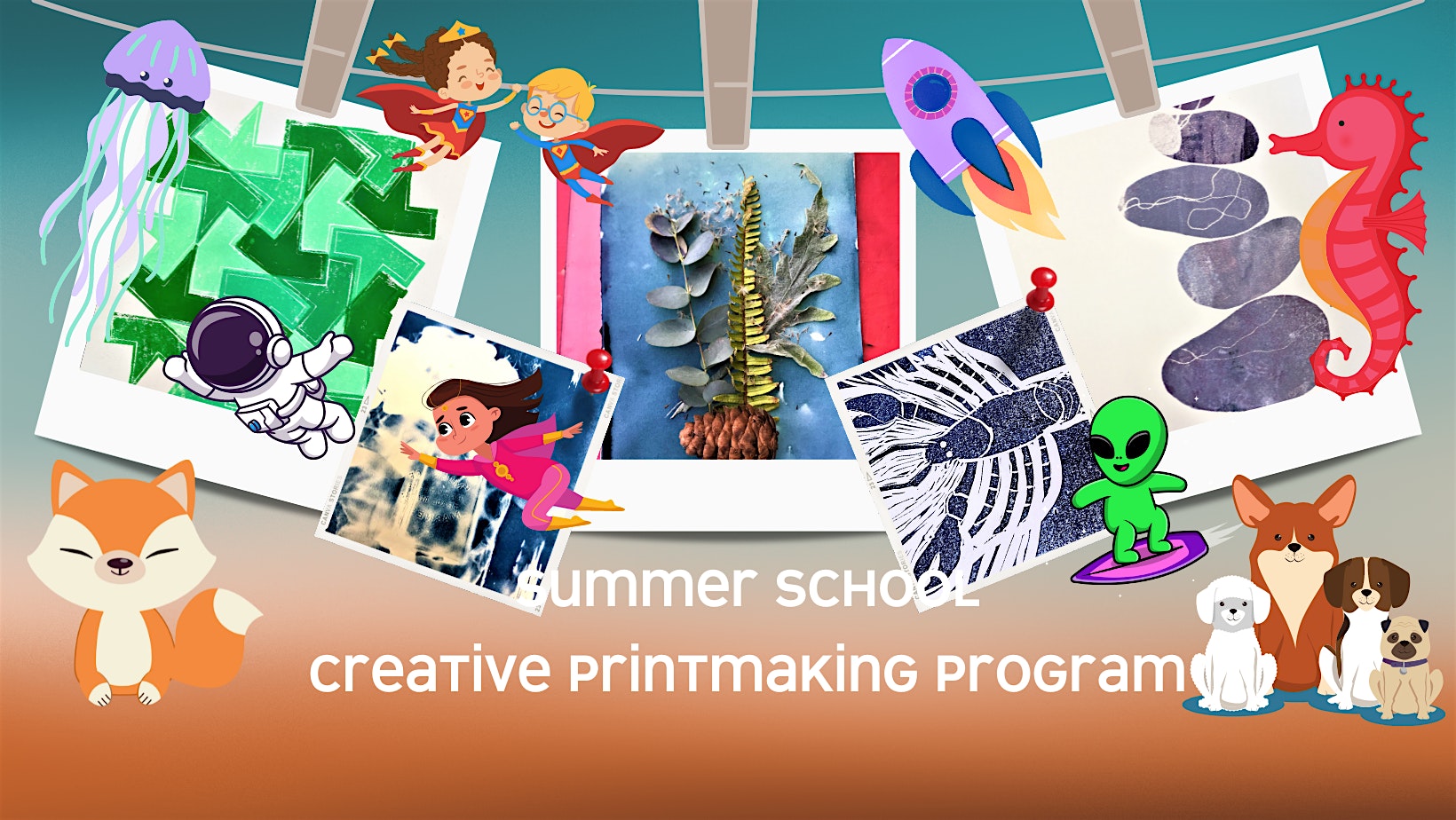Summer School Creative Printmaking Program August Session