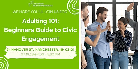 Adulting 101: Beginner's Guide to Civic Engagement primary image