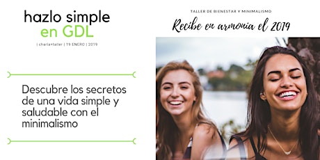 Imagen principal de hazlo simple - taller de bienestar y minimalismo