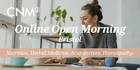 CNM Bristol Online Open Morning- Wednesday 26 July 2023 primary image