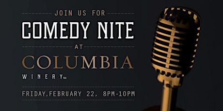 Club Comedy Nite at Columbia Winery primary image