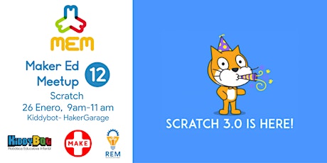 Imagen principal de Maker Ed Meetup 11 - Scratch 3.0