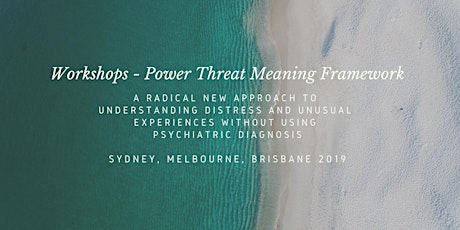 Workshop - Power Threat Meaning (Melbourne)