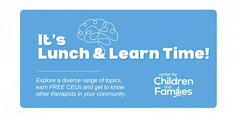 Primaire afbeelding van CCFI Lunch & Learn Series