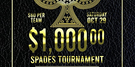 'King of Cards' $1,000 Spades Tournament primary image