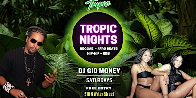 Primaire afbeelding van Tropic Nights  Saturdays