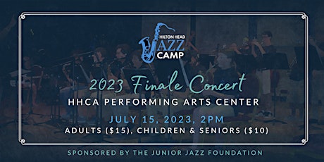 Imagem principal do evento 2023  Hilton Head Jazz Camp Finale Concert
