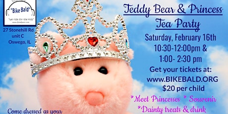 Teddy Bear & Princess Tea Party 10:30am primary image