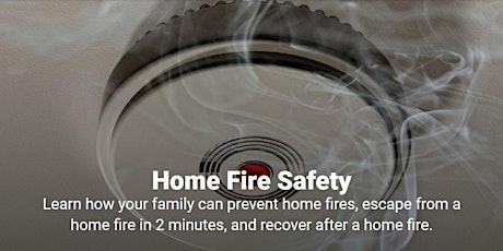 Image principale de Emergency Preparedness Training: Home Fire Preparedness