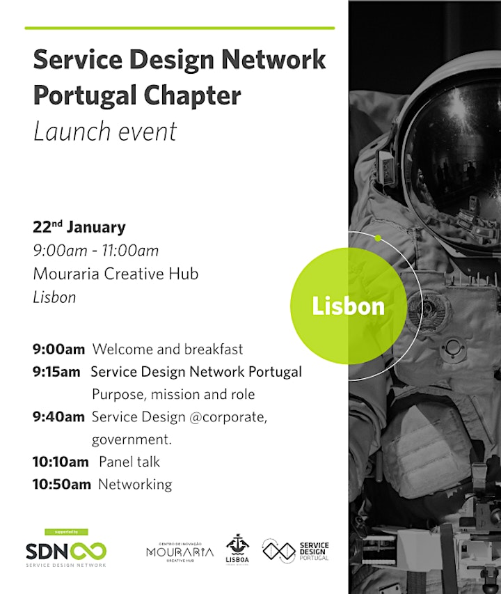 imagem Service Design Network Portugal Chapter | Launch Event