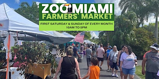 Imagem principal do evento Zoo Miami Farmers' Market