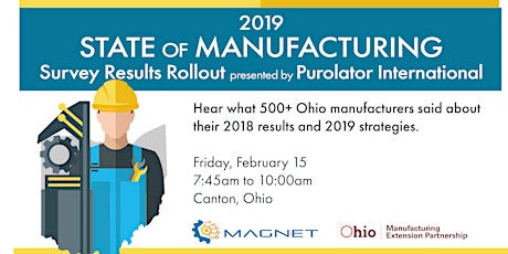 2019 State of Manufacturing: Survey Results Rollout in Canton, Ohio