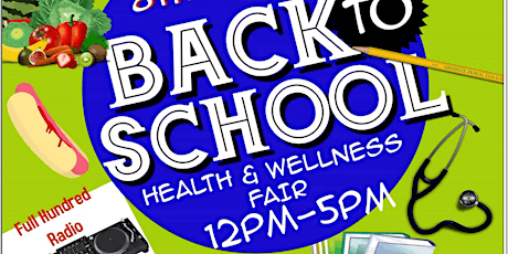 EC Media's 8th Annual Back2School Health & Wellness Fair 2023 primary image
