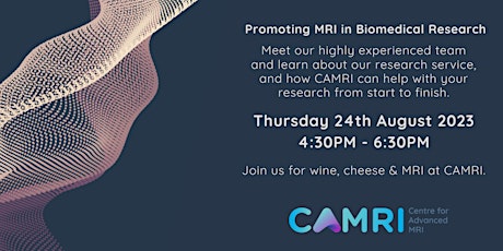 CAMRI Networking Series - Supporting MRI in Biomedical Research primary image