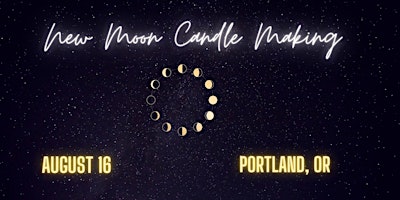 New Moon Candle Making in Leo primary image