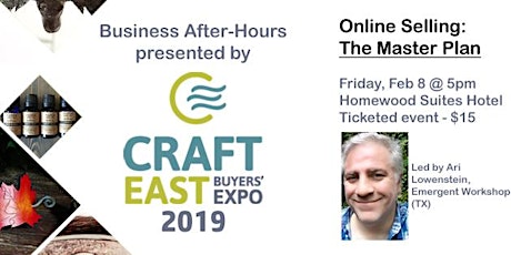 Online Selling – The Master Plan: Presented by Craft East Buyers' Expo primary image