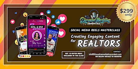 Social Media Reels Masterclass: Creating Engaging Content for Realtors primary image