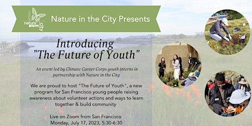 Nature in the City Introduces "The Future of Youth" primary image