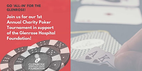 Charity Poker Tournament in support of the Glenrose Foundation primary image