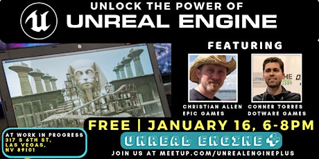 Unlock the Power of UNREAL ENGINE w/ guest Epic Games's Christian Allen primary image