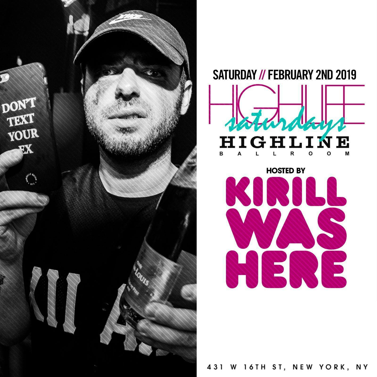 Kirill Was Here (@SLUTWHISPERER) at Highline Ballroom 2/2