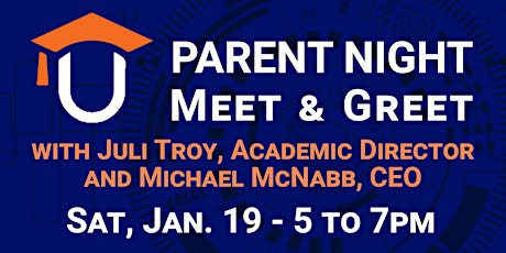 Parent Night - Meet & Greet with your AD and CEO! primary image