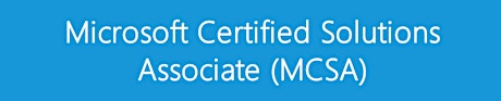 Microsoft Funded Accredited MCSA IT Training (Microsoft Certified Solutions Associate Server 2012), Workshop and Exam primary image