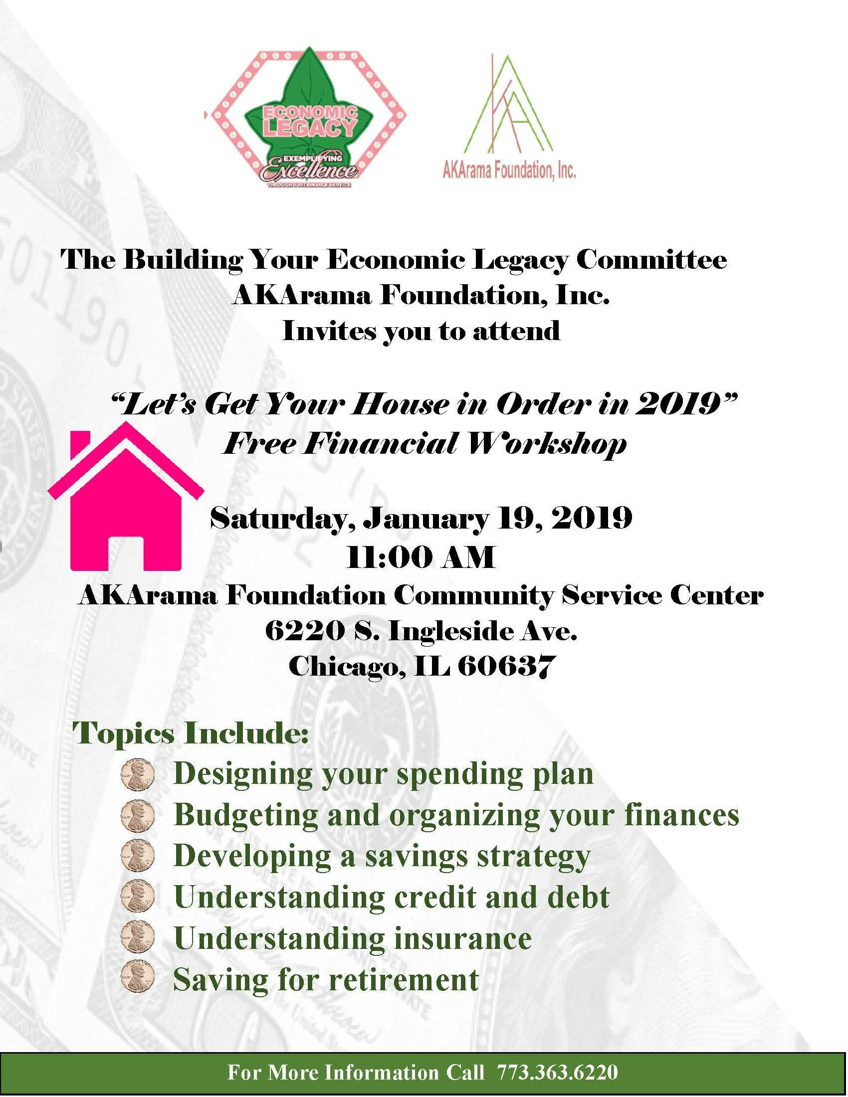 Lets Get Organized Free Workshop Monday >> Let S Get Your House In Order In 2019 Free Financial Workshop 19 Lets Get Organized Free Workshop Monday >> Let S Get Your House In Order In 2019 Free Financial Workshop 19