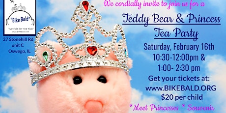 Teddy Bear & Princess Tea Party 1:00pm  primary image