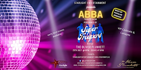 Imagen principal de ABBA tribute show: Super Troupers