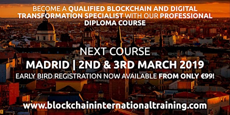 Blockchain & Digital Transformation Professional Diploma Course primary image