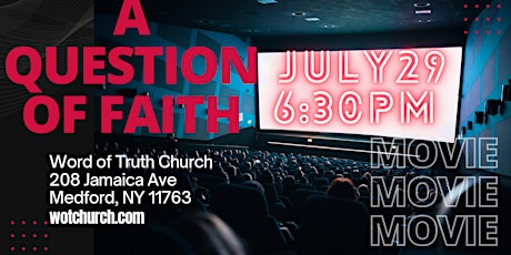 Monthly Movie Night: A Question of Faith primary image
