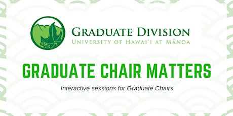 Graduate Chair Matters primary image