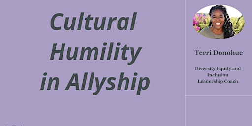 Imagem principal do evento Cultural Competence to Cultural Humility