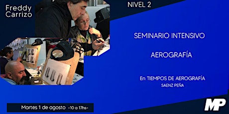 Imagen principal de SEMINARIO INTENSIVO AEROGRAFÍA. NIVEL 2- TIEMPOS DE AEROGRAFIA