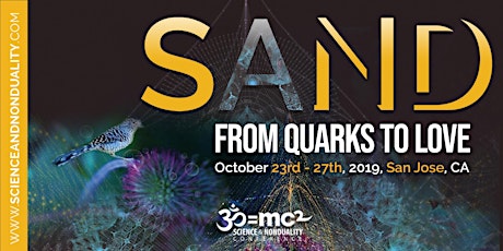 SAND US 2019: "From Quarks to Love: Exploring Relationships at Every Scale"   Online registration is now closed. Tickets are available on site. primary image