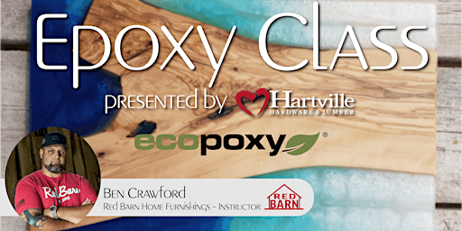 Resin Epoxy Pour Hands-on Class presented by Hartville Hardware primary image