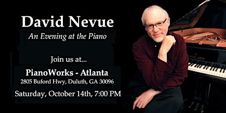 David Nevue - An Evening at the Piano - Atlanta, GA primary image