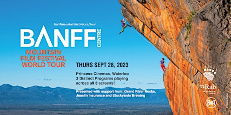 Primaire afbeelding van BANFF Mountain Film Festival 2023 World Tour