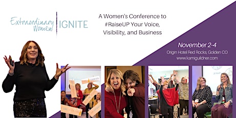 Immagine principale di Extraordinary Women Ignite Conference 