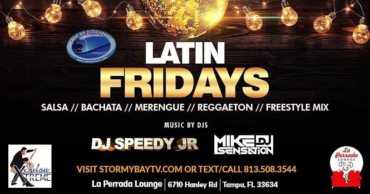 Salsa and Bachata Fridays at La Perrada Lounge