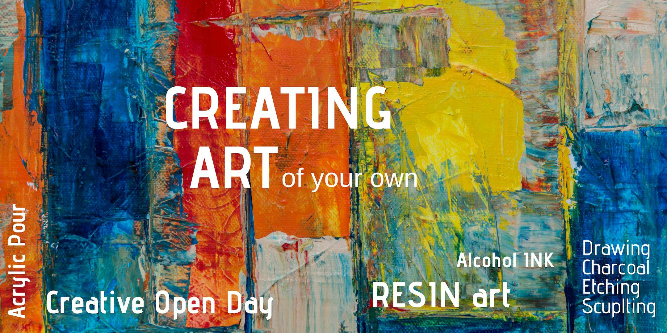 Creating Art - Saturday 9th Mar 3.00pm