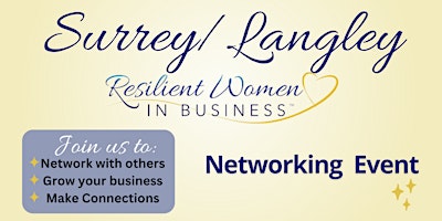 Image principale de Langley - Murrayville -  Women In Business Networking